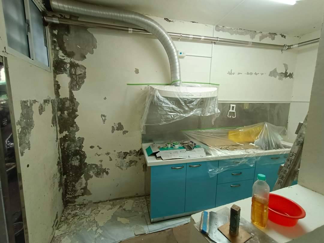 台中豐原油漆粉刷壁癌處理